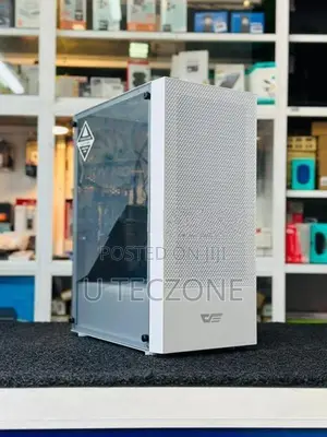 Darkflash A290 White Gaming Casing With 3 RGB Fans