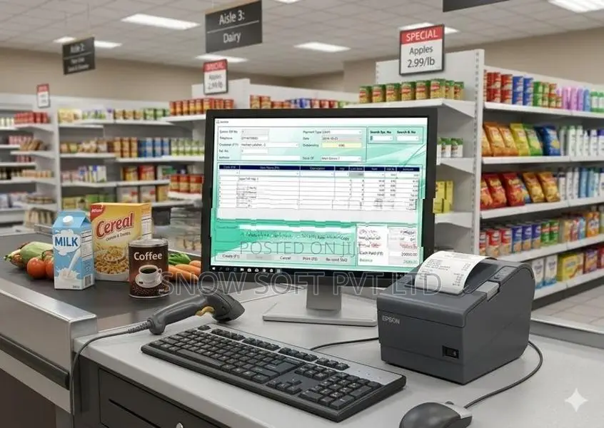 Smart POS System for Supermarkets