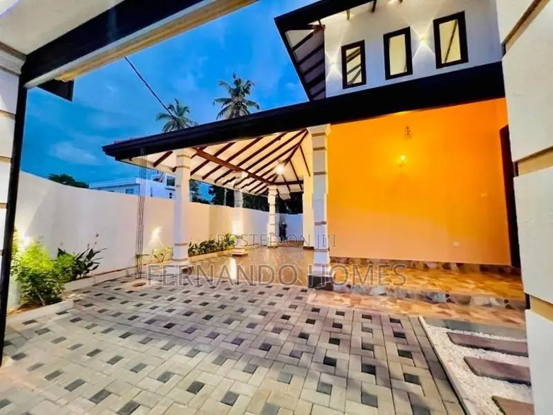 1km To Negombo Beach Nice Single Story Newest House for Sale