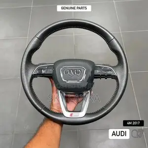 Genuine Audi Q7 S Line 2018 steering wheel & airbag