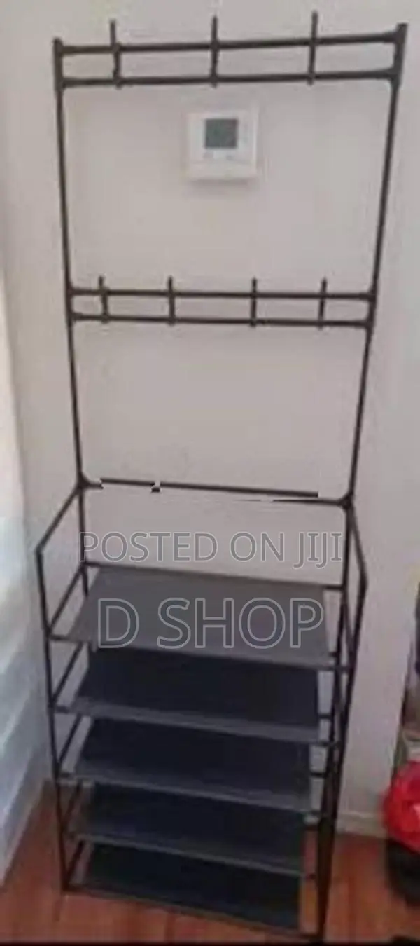 Multi-Corner Simple Floor Cloth Rack