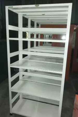 New Classic Steel White 6x3 Open Rack