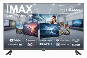 IMAX JAPAN 43" Smart Android Full HD LED Frameless 4K Support TV