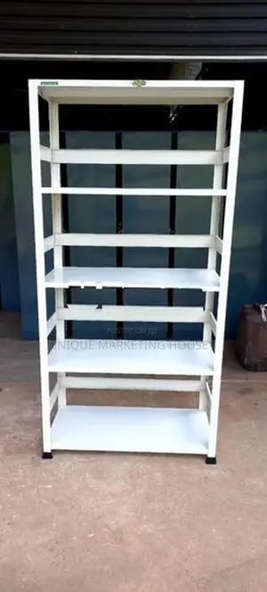 New Classic Steel White 6x3 Open Rack