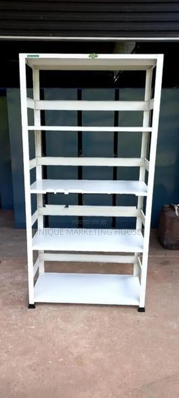 New Classic Steel White 6x3 Open Rack