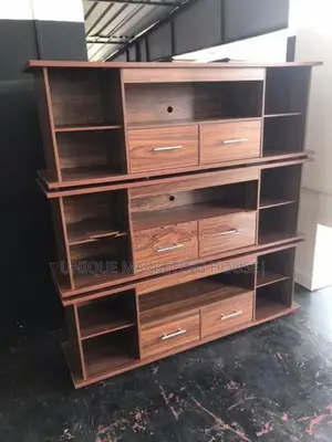 Modern 65” Melamine Mid-2 Drawer Tv Stands