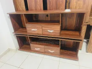 Modern 65” Melamine Mid-2 Drawer Tv Stands