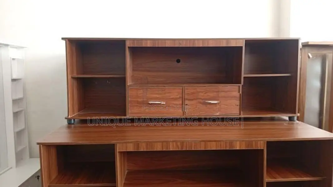 Modern 65” Melamine Mid-2 Drawer Tv Stands