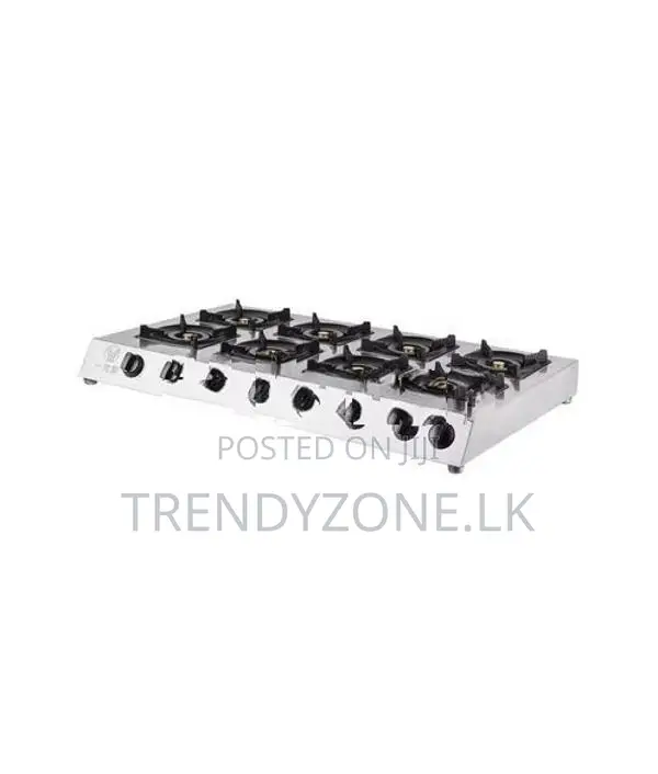 Industrial Gas Cooker 8 Burners (Table Top)