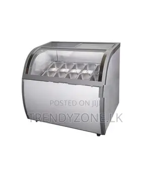 Industrial Gelato Ice Cream Display - 10 Pans