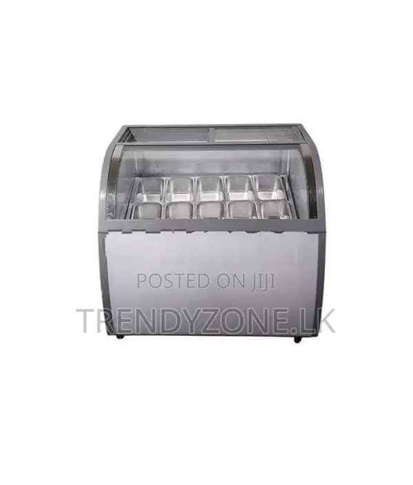 Industrial Gelato Ice Cream Display - 10 Pans
