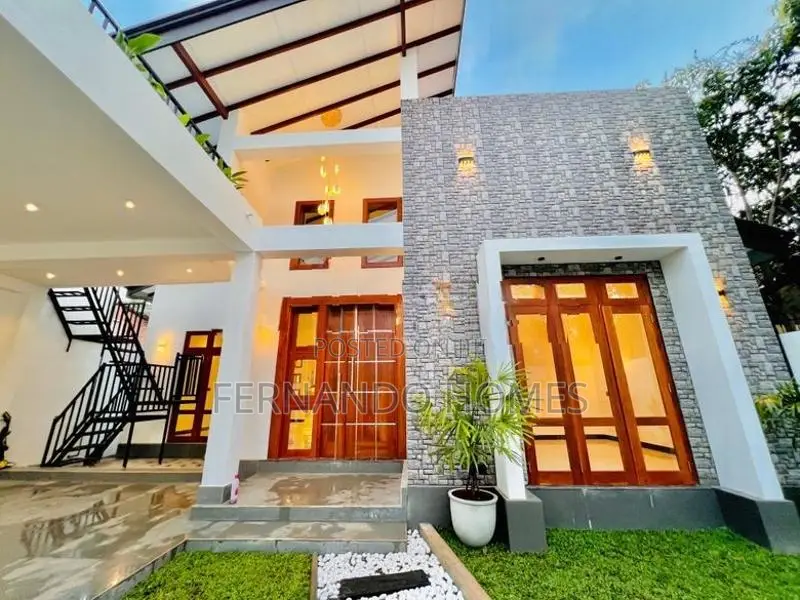 Just 1.5km Negombo Town Brand New 4 Bed Rooms House For Sale In