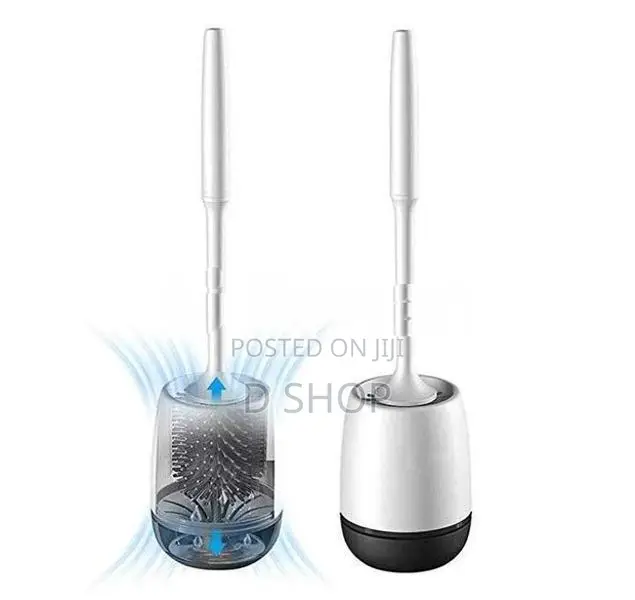 Wall Mounted -Toilet TPR Brush - Silicone Head