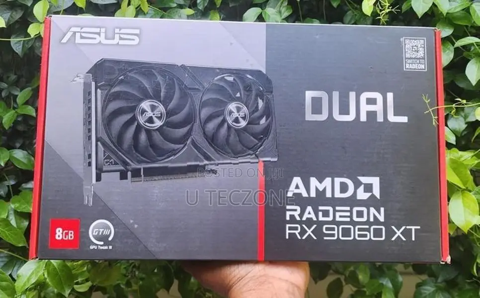 Asus Dual Amd Rx 9060XT 8GB Graphic Cards