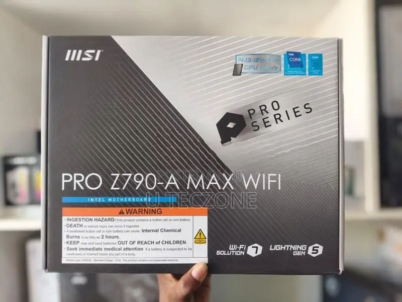 Msi Pro Z790-A Max Wifi Gaming Motherboard