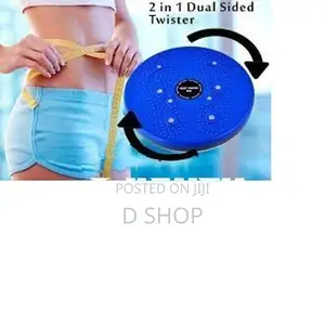 Waist Twisting exercise - Rotating Disc