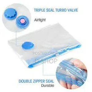 Vacuum Bag for Clothes - Sizes : 90X130CM 1pcs