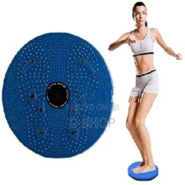 Waist Twisting exercise - Rotating Disc