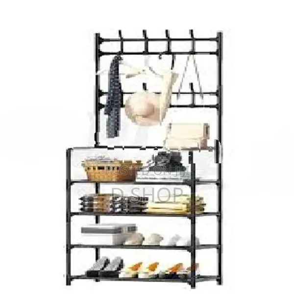 Multi-Corner Simple Floor - Cloth Rack 6' ft X 2'