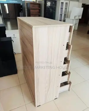 Modern American White Large Chest of Drawer Cupboards