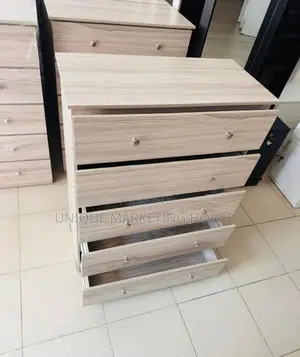 Modern American White Large Chest of Drawer Cupboards