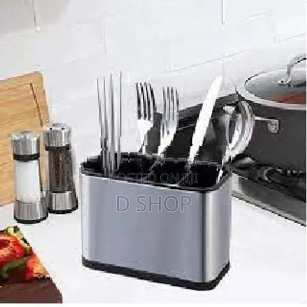 Plastic Cutlery Bucket Holder