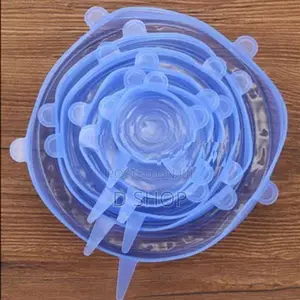 Silicone - Food Lids Covers 6 PCs