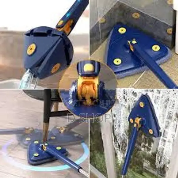 Triangle Squeeze Mop 360° Rotatable Adjustable