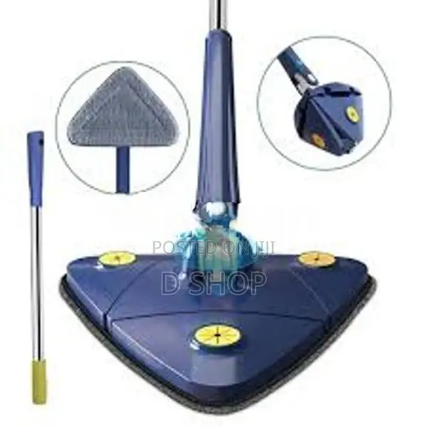 Triangle Squeeze Mop 360° Rotatable Adjustable