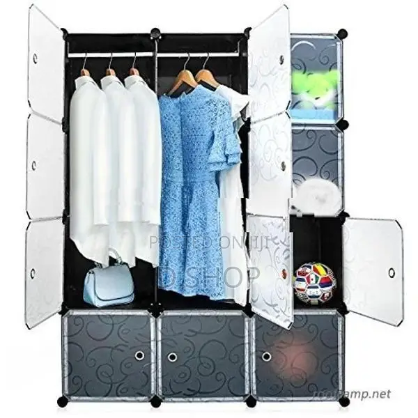 Wardrobe Storage DIY- 12 Cubes Cupboard