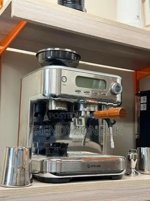 Stirling 15 Bar Espresso Machine With Grinder