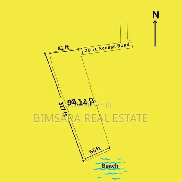 Prime 94.14 P Beachfront Land in Kahandamodara Beach, Tangalle | SL145