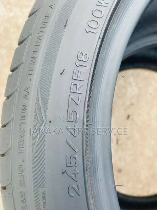 used tyre 245/45/18