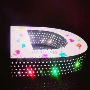 Gem Neon Led sign Diamond Gold backlit