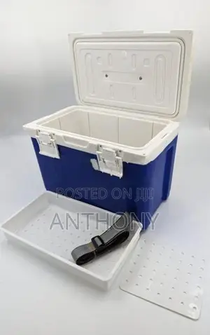 COOLER BOX WITH THERMOMETER