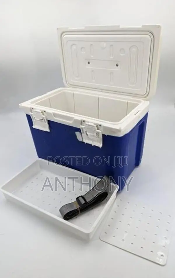 COOLER BOX WITH THERMOMETER