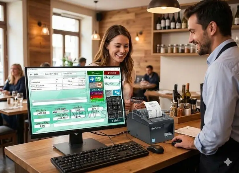 Restaurant Billing Pos Software with Kitchen Order Ticket (KOT)