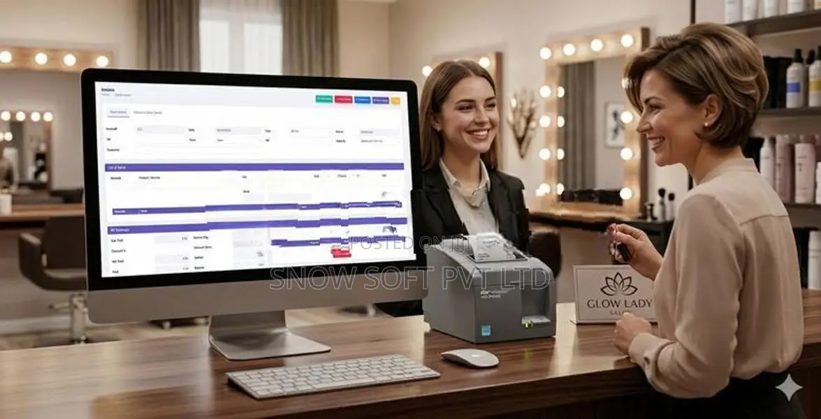 Smart POS System for Beauty Salons