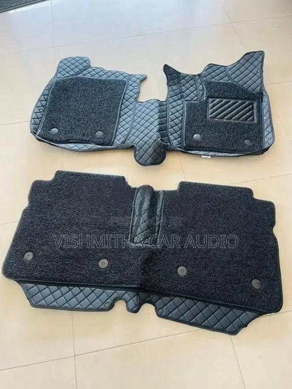 Suzuki Wagon R 2025 3D Carpet Full Leather Mats with Coil