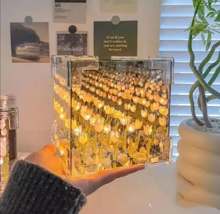 Blooming Crystal Flower Cube