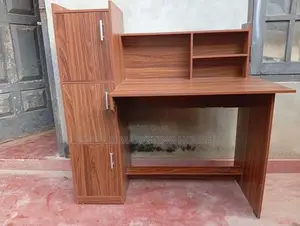 Modern Side 3 Cupboard Dark Study Table