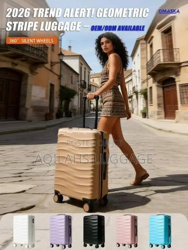 PP LUGGAGE BAGS TROLLEY SETS