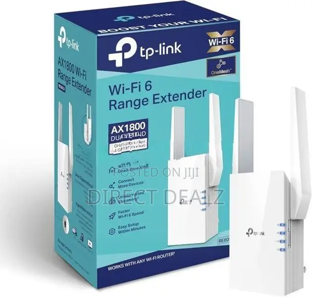 TP-Link RE605X AX1800 Wifi 6 Range Extender
