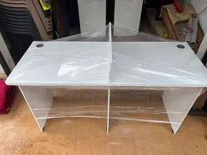 Modern 5x2 Workstation Fully White Office Table