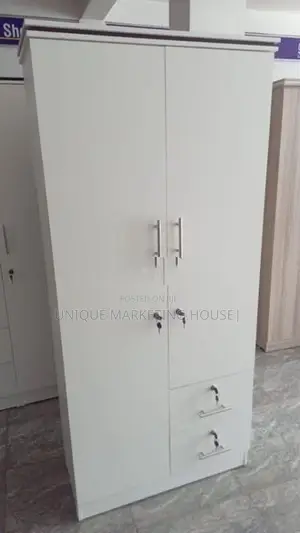 Modern 2 D Side Hanging Drawer Wardrobe