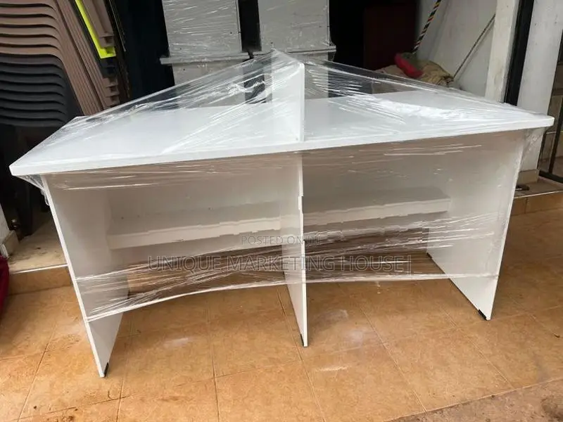 Modern 5x2 Workstation Fully White Office Table