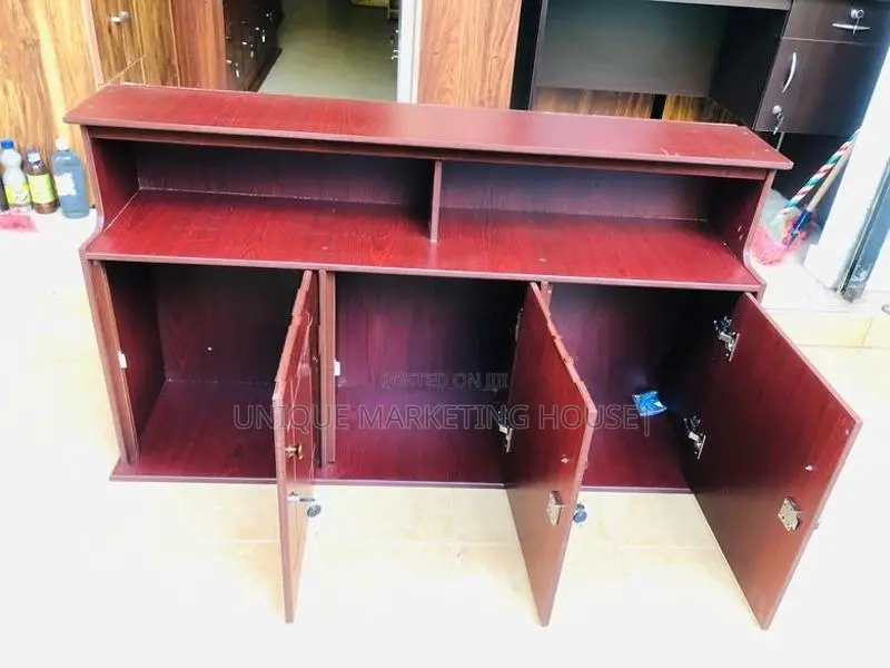 Modern Reddish Pantry Cupboards
