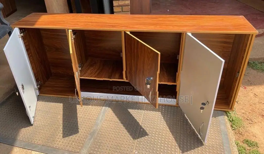 Modern 5 Ft White Pantry Cupboards