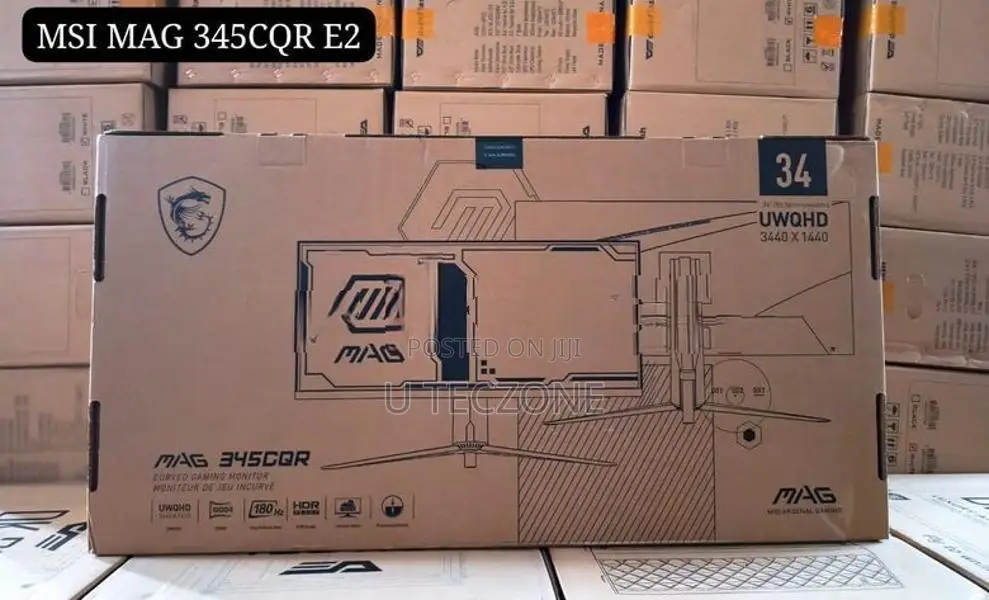 MSI MAG 345CQR E2 BRANDNEW MONITORS 4K 180Hz