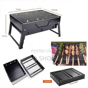 Portable BBQ Grill - Fold-able 14" x 12"